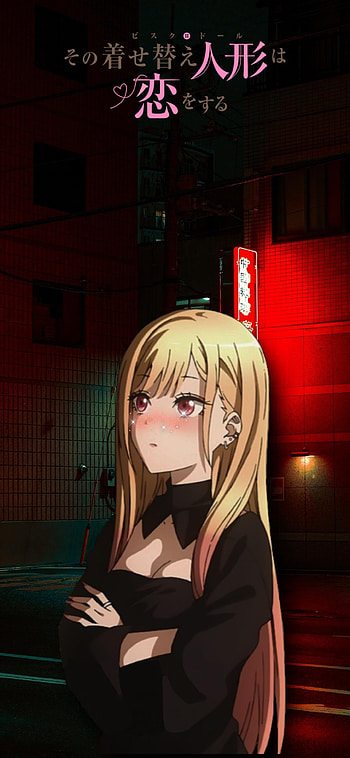Marin kitagawa, art, cartoon HD phone wallpaper