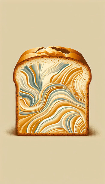 Marble Pound Cake Art - Design, bread, swirl, Abstract HD phone wallpaper