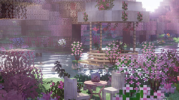 Minecraft Aesthetic, Pink Minecraft HD wallpaper