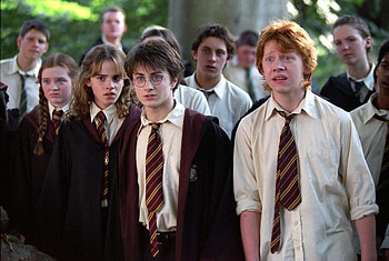 Prisoner of Azkaban, Hermione Granger, Ron Weasley, Harry Potter HD wallpaper