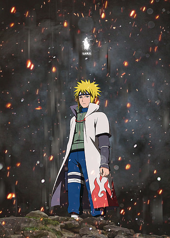 minato, naruto, larx, anime HD phone wallpaper
