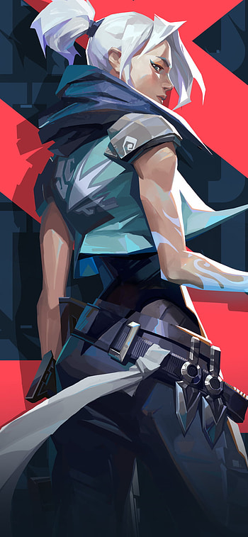 Jett, valorant, games, riot HD phone wallpaper