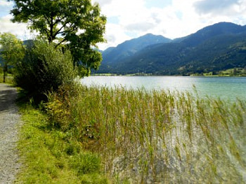 Summer in Austria, september, aqua, austria, azurro, summer, sommer, breeze, warm, clear HD wallpaper