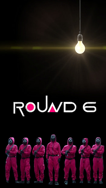 Squid Games, Netflix, Ghost face, drama, kdrama, Scream, squidgames, Round6, 2021, Halloween, korean HD phone wallpaper