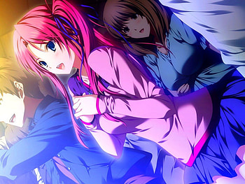 Concert Night... :), night, sweet, colorful, amagase, cute, girl, yuuki, anime, lights, cocert, lovely x cation HD wallpaper