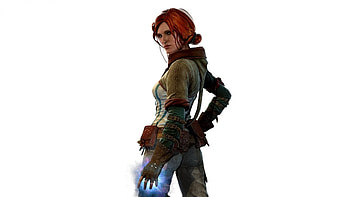 the witcher 2 the witcher 2 triss merigold magic HD wallpaper