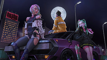 Squad Goals Edgerunners , cyberpunk-edgerunners, cyberpunk, tv-shows HD wallpaper