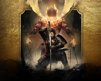 Warrior, NIOH PS4, 2021 HD wallpaper