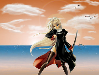 Ragnarok Priestess, ragnarok, force, varied, anime, priestess, game, online, beach HD wallpaper