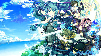 Vocaloid, Megurine Luka, Meiko, Kagamine Len, Kagamine Rin, Hatsune Miku, Kaito HD wallpaper