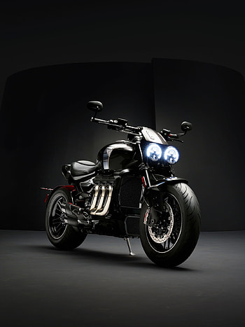 Triumph Motorcycles, Rocket 3 TFC, , Black and powerful HD phone wallpaper
