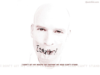 The Quote, man, say, stand, head, sown, mouth HD wallpaper