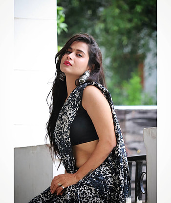 Kanchan bamne, black hair, flash graphy HD phone wallpaper