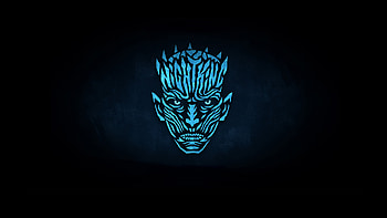 Night King Minimalist Logo , night-king, game-of-thrones-season-8, game-of-thrones, supervillain, minimalism, minimalist, artist, artwork, digital-art, behance HD wallpaper