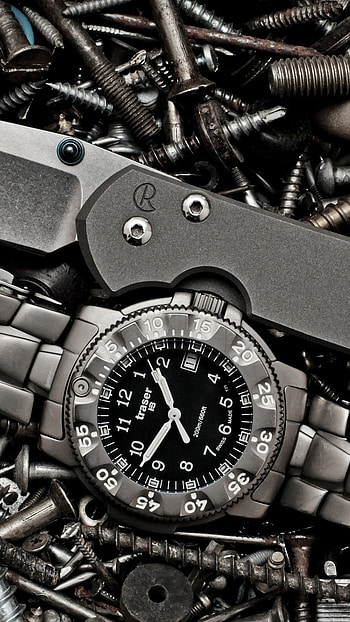 Assemblage, Knife, Black And White HD phone wallpaper