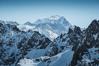 Grand Combin, mountains, Swiss HD wallpaper