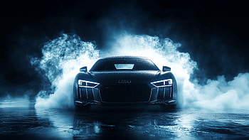 Black Audi R8, audi, cars, audi-r8, ai HD wallpaper