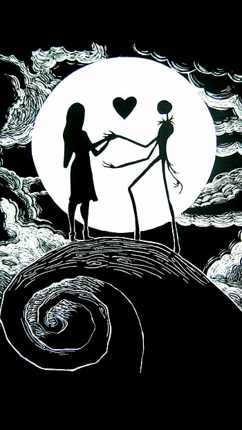 Artwork, The Nightmare Before Christmas HD phone wallpaper