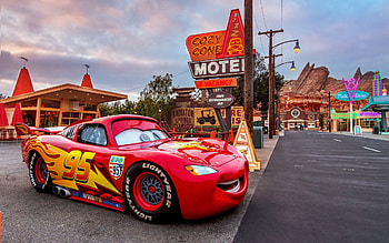 Disney California Adventure Park, McQueen (Cars) HD wallpaper