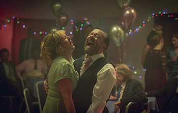 Ricky Gervais, Irreverent humor, Timely TV series, Unconventional storytelling HD wallpaper