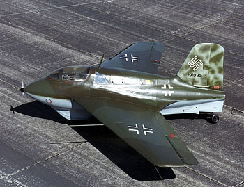 Messerschmitt me163 komet, ww11, rocket powered, comet HD wallpaper