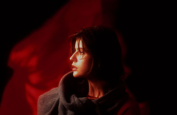 Three Colors, Red movie, Psychological drama, Cafe scene HD wallpaper