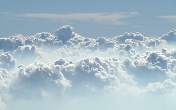 Clouds Tumblr laptop , Aesthetic appeal, Dreamy vibe, Serene ambiance HD wallpaper