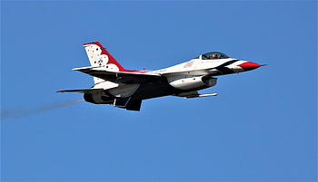 Thunderbirds, military, air show, United States Air Force Thunderbirds, General Dynamics F-16 Fighting Falcon HD wallpaper