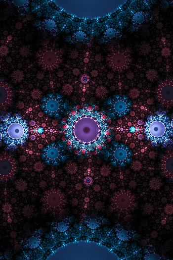 Abstract, Multicolored, Motley, Pattern, Fractal, Digital HD phone wallpaper