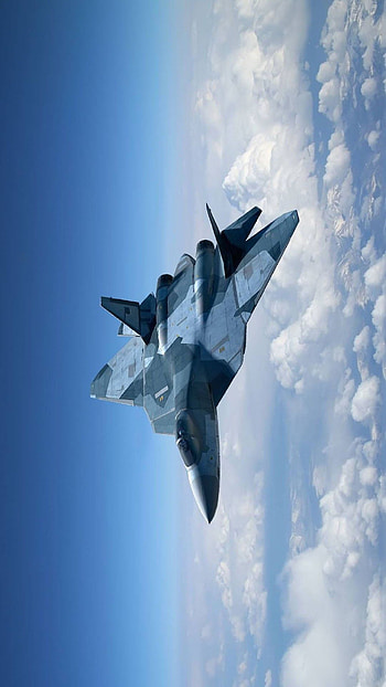 Air Force , Sukhoi Su-57 HD phone wallpaper