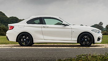 BMW 2 Series, White car, Compact coupe, Luxury car HD wallpaper