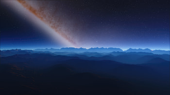 The Beauty Of The Night Sky, sky, night, artist, artwork, digital-art, deviantart HD wallpaper