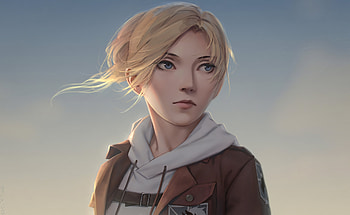 Annie Attack On Titan , artist, artwork, digital-art, artstation HD wallpaper
