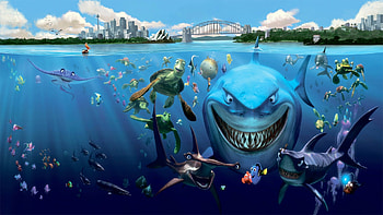 Pixar Animation, Finding Nemo, Sydney Australia HD wallpaper