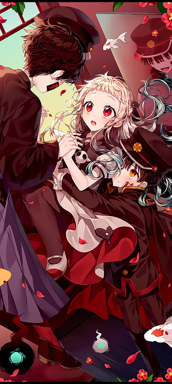 Nene, Amane & Tsukasa, Anime, Tbhk, Toilet-bound Hanako-kun, Tsukasa Yugi, Amane Yugi, Yashiro Nene HD phone wallpaper
