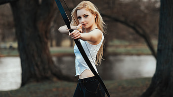 Girl Hunting Down, girls, model HD wallpaper