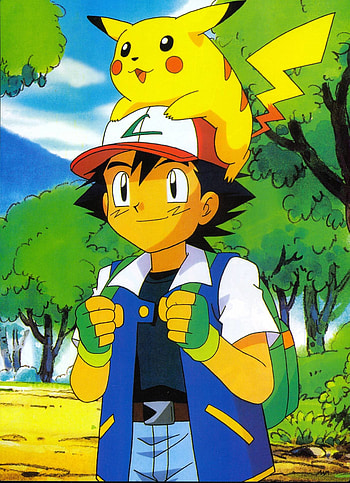 For > Pikachu And Ash HD phone wallpaper