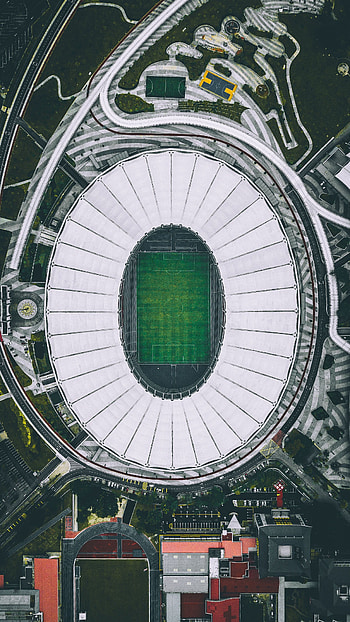 Cities, Architecture, View From Above, Kuala Lumpur, Malaysia, Stadium HD phone wallpaper