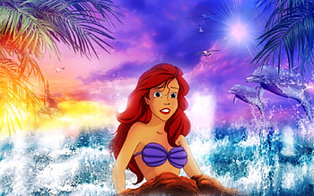 Disney Princess Ariel , Disney, Ariel, Princess HD wallpaper