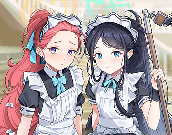 Hanaoka Yuzu & Tendou Alice, Tendou Alice, Hanaoka Yuzu, video game, Blue Archive HD wallpaper