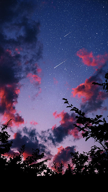 Stars, cloud, sky HD phone wallpaper