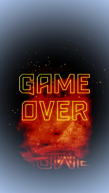 Game over 2.0, Gameover, Orange HD phone wallpaper