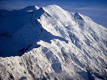 Nature, Mountains, Snow, Shadow, Alaska, Mckinley HD wallpaper