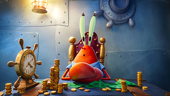 Krabs and SpongeBob, Michelle Johnson, SpongeBob SquarePants HD wallpaper