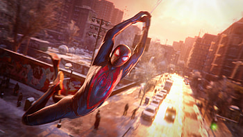 Marvel's Spider Man: Miles Morales, Miles Morales, Video Game, New York, Spider Man HD wallpaper