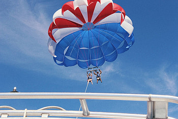 Parasailing speed, Thrill of flight, Outdoor Central article, High-flying adventure HD wallpaper