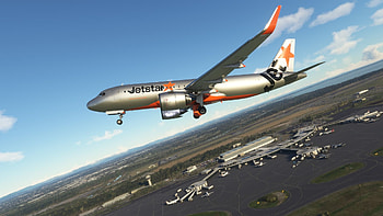 Jetstar, Lucky user screenshot, Microsoft Flight Simulator, Brisbane to Cairns HD wallpaper