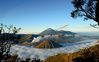mount bromo indonesia, volcano, bromo, indonesia, mountain HD wallpaper