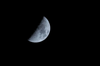 Universe, Moon, Shadow, Craters HD wallpaper