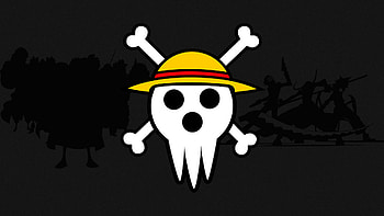One Piece Anime Art Logo, one-piece, anime, skull HD wallpaper